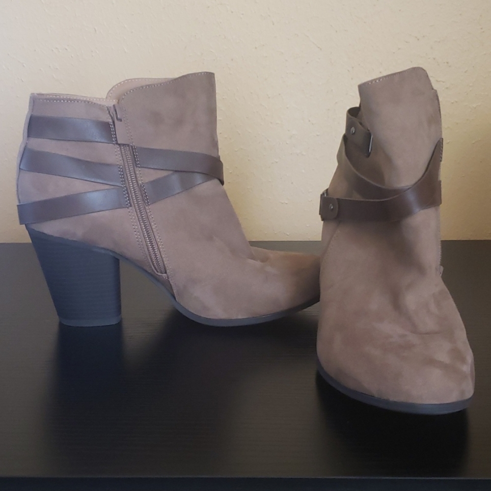 Torrid heeled booties